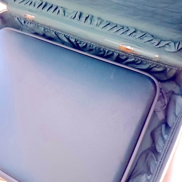 ORIG VTG 1960s Monarch Bags COMPLETE 5pc LUGGAGE SET - Picture 10 of 16